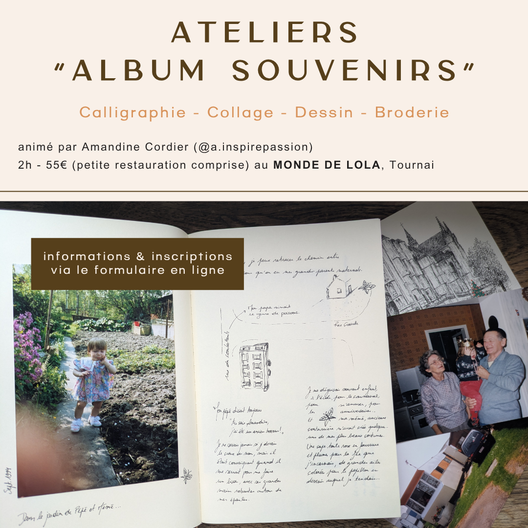 Ateliers Album Souvenirs