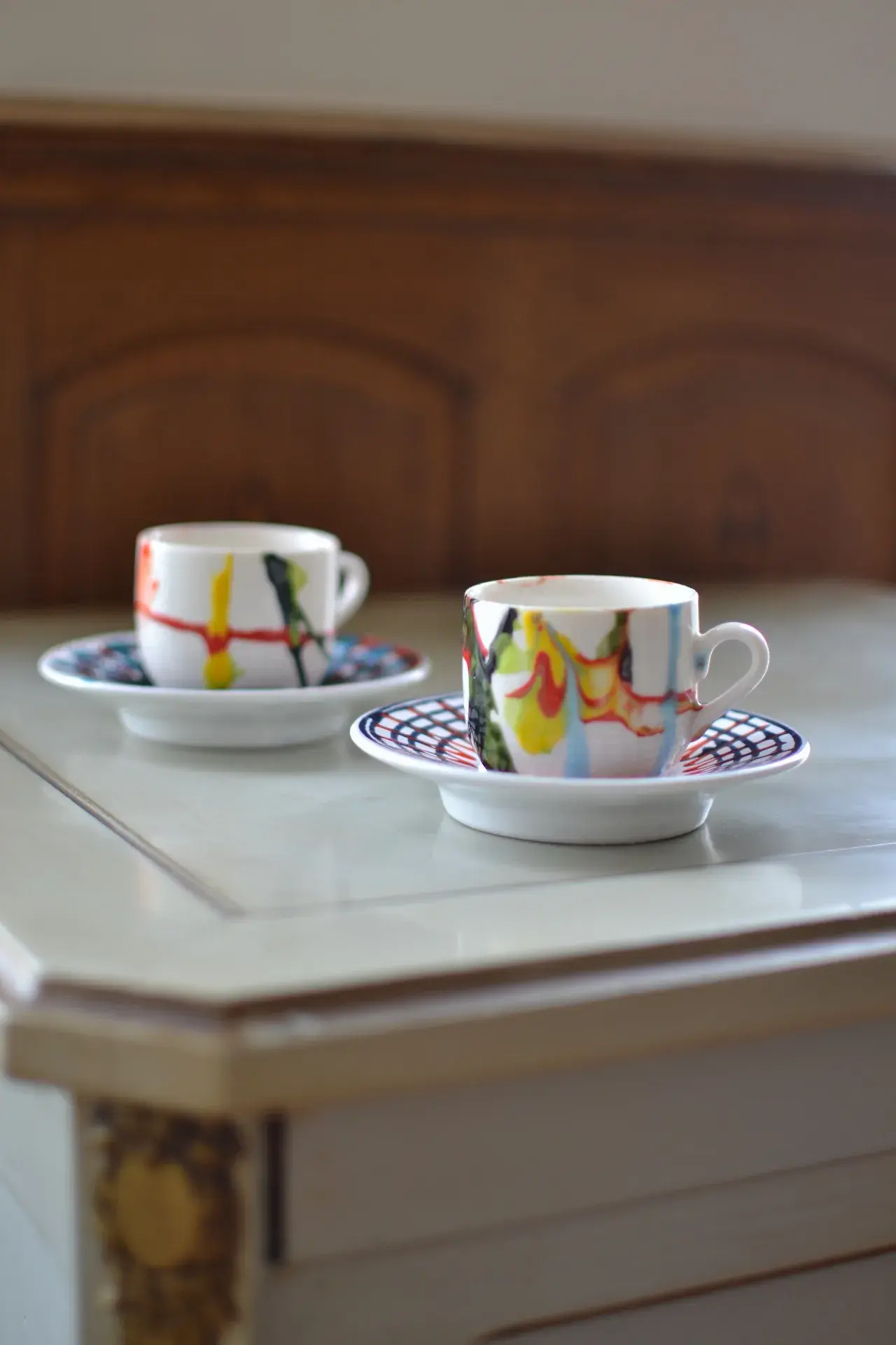 Tasses à espresso en céramique italienne