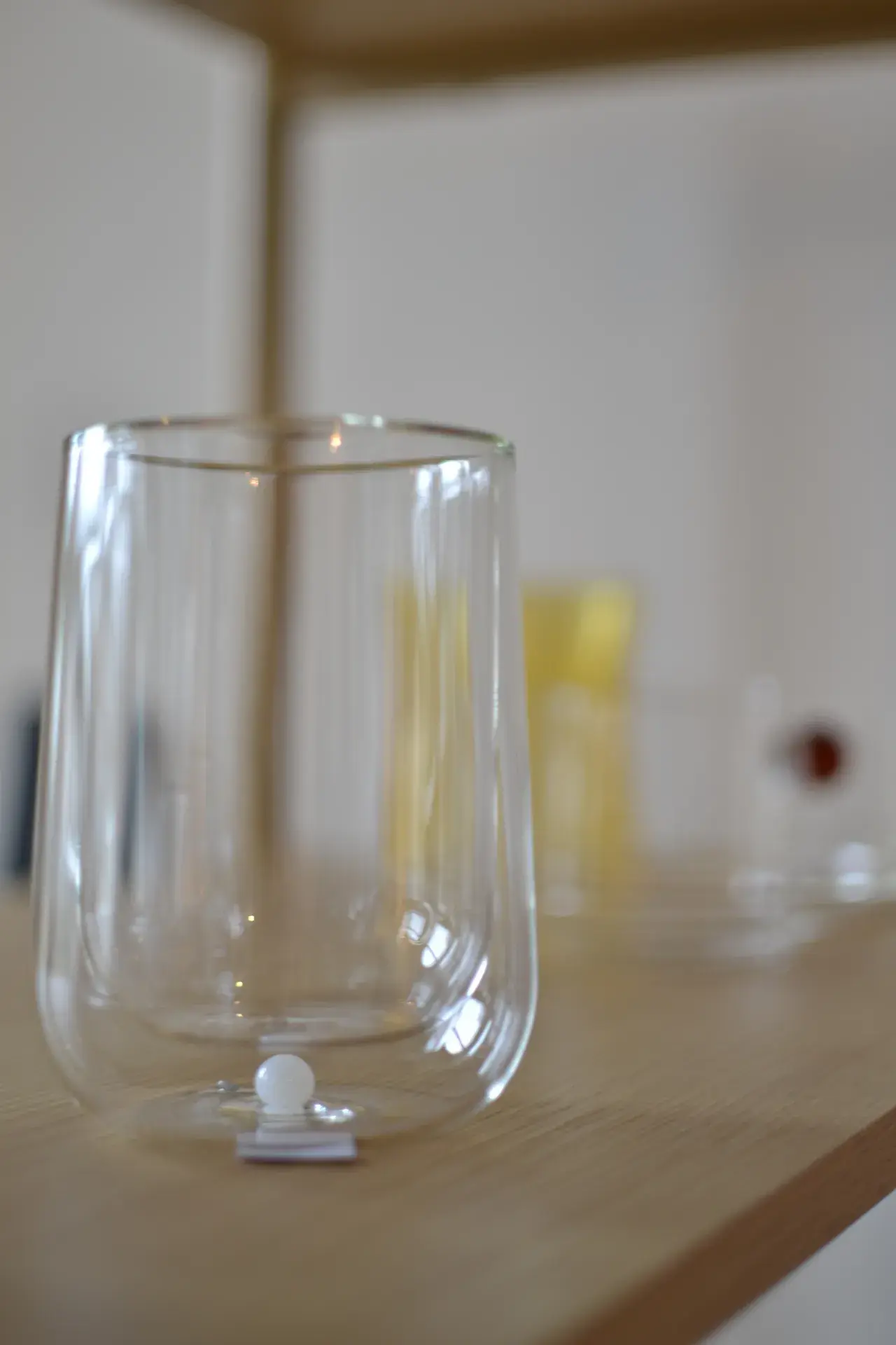 Verre cannelé au design vintage